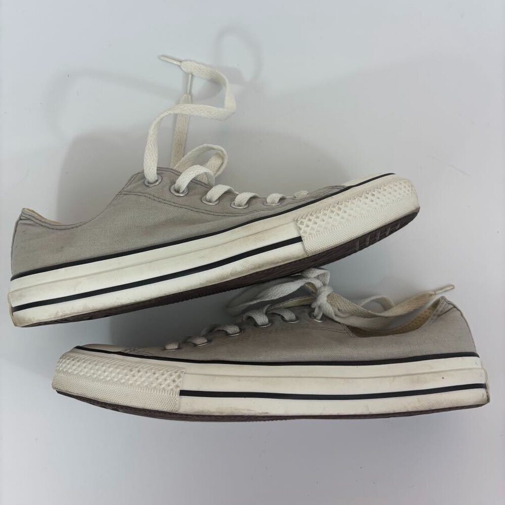 Converse All Star Women's Size 8 Men's Size 6 Low Top Light Grey Sneakers - Picture 5 of 9